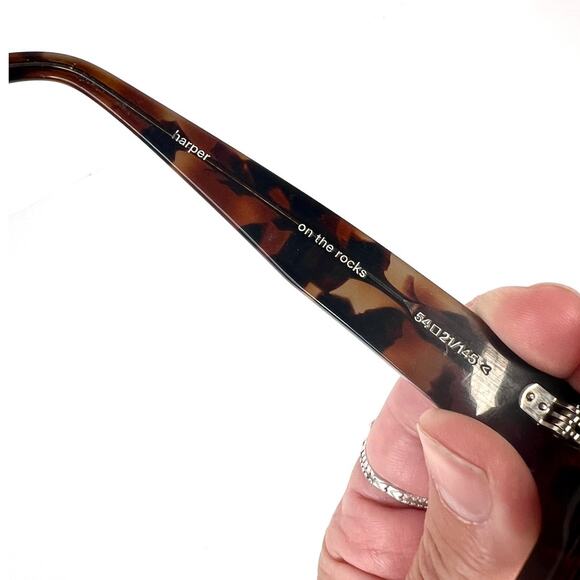 Ace & Tate Harper On the Rocks Round Tortoise Shell Sunglasses 54 21 145 - Picture 10 of 16